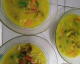Foto langkah ke 9 dari resep Soto ayam santan.