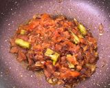 A picture of step 4 of Potato Peas Curry.