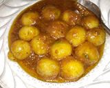 Foto langkah ke 6 dari resep Cilok kuah saus kacang.