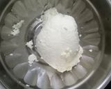 A picture of step 3 of Ras malai.