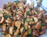 Foto langkah ke 4 dari resep Cah terong bulat ungu ebi.
