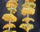A picture of step 5 of Makhmali Paneer Tikka.