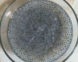A picture of step 1 of Chia seeds Pineapple Beverage.