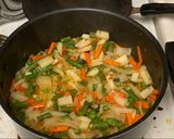 A picture of step 5 of Vegetable biriyani.