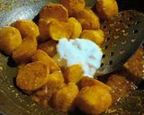 A picture of step 5 of Masala baby potatoes.
