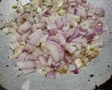 A picture of step 1 of Matar gajar mix vegetable curry.
