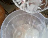 A picture of step 1 of Coconut Crush.