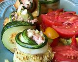 Foto del paso 4 de la receta: Rollitos de zapallo italiano y atún