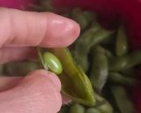 Foto del paso 1 de la receta: Edamames con vinagreta de limón en frasco 🫛🍋