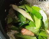 Foto langkah ke 4 dari resep Arem Arem Magicom isi Ayam dan Sayuran Pedas (1197).