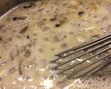 A picture of step 10 of Cream of Mushroom Soup.
