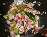 Foto langkah ke 3 dari resep Tumis Cumi Asin Pete Cabe Ijo.