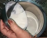 A picture of step 1 of Dahi Bara Aloo Dum.