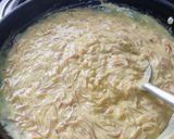 A picture of step 4 of Sewaiyan custard dessert.