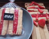 Foto del paso 2 de la receta: Barritas de fresa 🍓