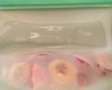 A picture of step 1 of Strawberry banana smoothie.