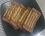 Foto langkah ke 8 dari resep Puding vla biskuit coklat.