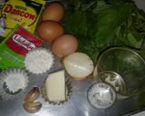 Foto langkah ke 1 dari resep Omelet Popeye.
