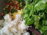 Nasi goreng cheesy