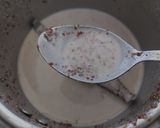 A picture of step 1 of Ragi Kheer.