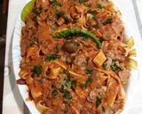 Foto del passaggio 7 della ricetta Pappardelle al fumè