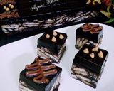 Gambar langkah 18 resipi ☕Resepi Kek Batik Coklat Ganache☕.