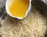 A picture of step 4 of Eid Special Arabic dessert kunafa.