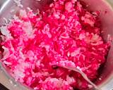 Beet root pullao/rice recipe step 4 photo