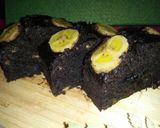 Foto langkah ke 4 dari resep Brownies Pisang Kukus.