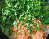 A picture of step 1 of Carrot fenugreek paratha.