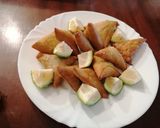 A picture of step 8 of Meat samosas.