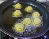 A picture of step 2 of Falafel with Hummus.