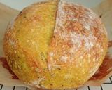 Foto langkah ke 19 dari resep Kunyit Jinten Hitam Italian Herbs Sourdough Bread (Oven Tangkring).