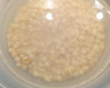A picture of step 2 of Revithokeftedes (Chickpea Fritters).