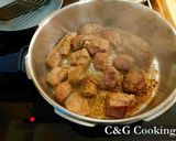 Φωτογραφία βήματος 5 της συνταγής Carne Guisada C&G