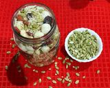 A picture of step 3 of Healthy Namkeen.