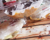 Foto langkah ke 10 dari resep Brownies Mangga Vla Nangka (Dessert Box).