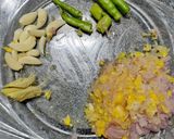 A picture of step 2 of Corn curry.