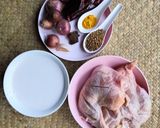 Gambar langkah 1 resipi Ayam Percik.