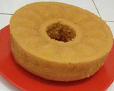Foto langkah ke 7 dari resep Cake Pepaya Kukus Tanpa Mixer.