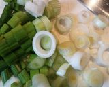 Medvehagymás mozarellás fitt spagetti recept fázis 1 fotója