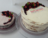 Foto del paso 9 de la receta: Nude Cake de vainilla y frutos rojos
