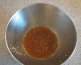 A picture of step 3 of Chawanmushi - savory egg custard.