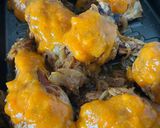 Foto del paso 5 de la receta: Pollo marinado con salsa de palosanto (caqui/kaki)