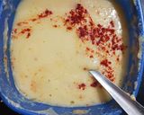 A picture of step 2 of Maizeflour Masala khichu.
