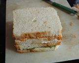 A picture of step 9 of Tricolor Sandwich.