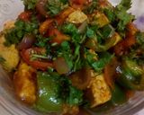 A picture of step 6 of Chilly paneer in dhaba style.