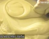 รูปขั้นตอนการทำที่ 4 ของ ขนมเปียกปูนใบเตย กะทิสด