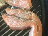 Salmón Rosado a la Plancha con Oliva y Limón 🍋🍋🍋🍋🍋🍋