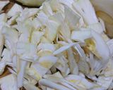 Hình bước làm 1 của món Mít non trộn tôm thịt